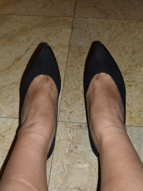 Charles Jourdan Diamante Heels