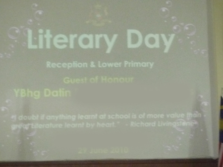 Literary Day 1