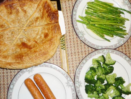 Chicken Pie Dinner