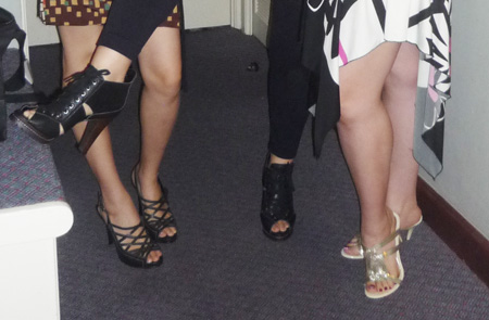 Biker Chick Heels 1