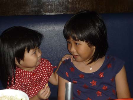 Sisters Chatting