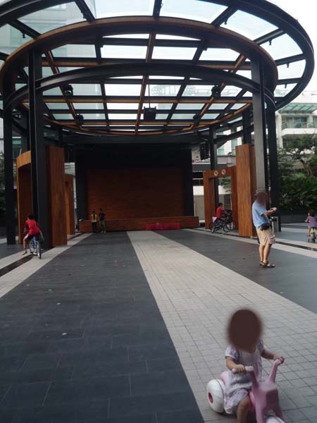 Publika Courtyard for Cycling