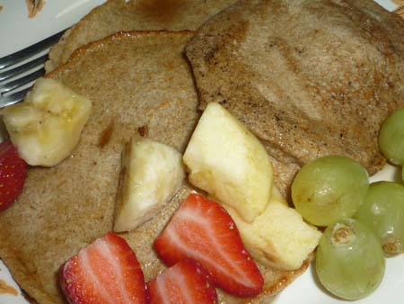 Rye Wheat Pancakes