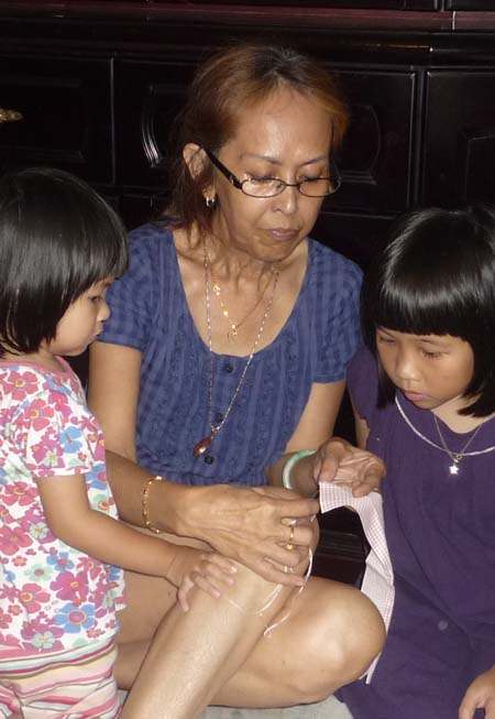 Nana sewing