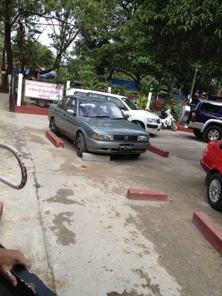 Parking in Yangon