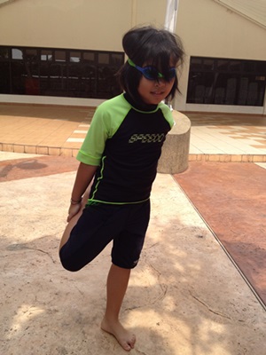 A swimmer